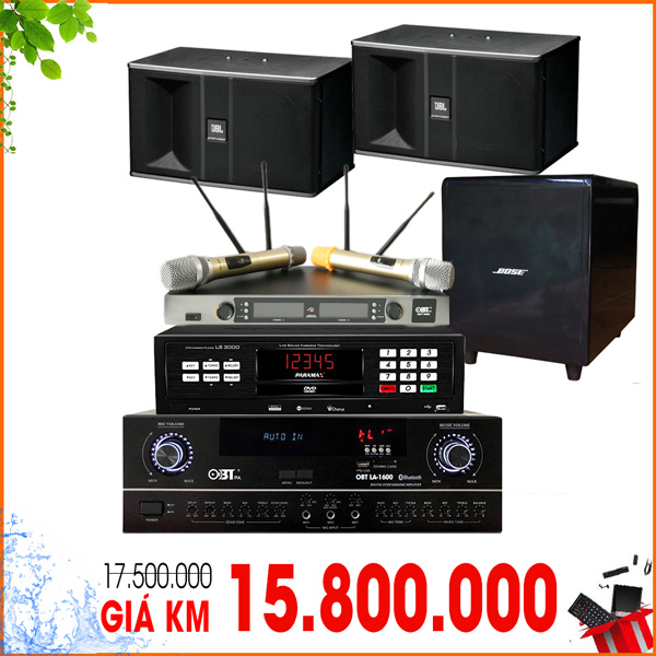Các đại lý bán dàn karaoke giá 15,8 triệu đồng
