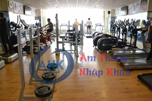 Hệ thống âm thanh phòng tập gym