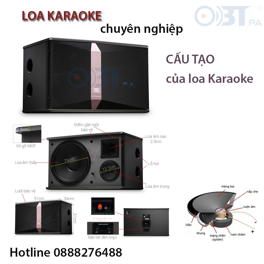 Loa karaoke Bass 25