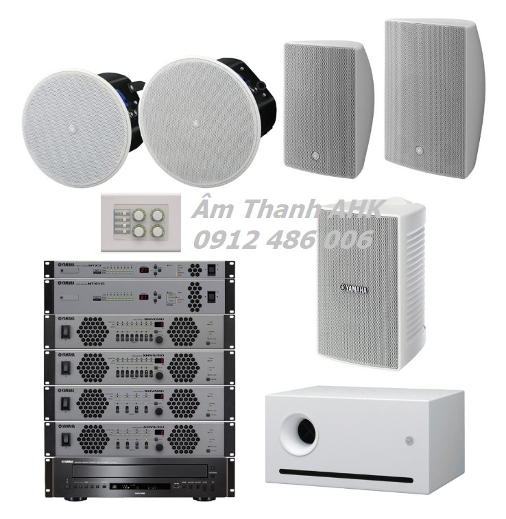 Hệ thống âm thanh quán cafe Yamaha
