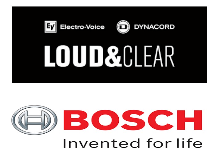 Bosch hợp nhất Electro-voice và Dynacord