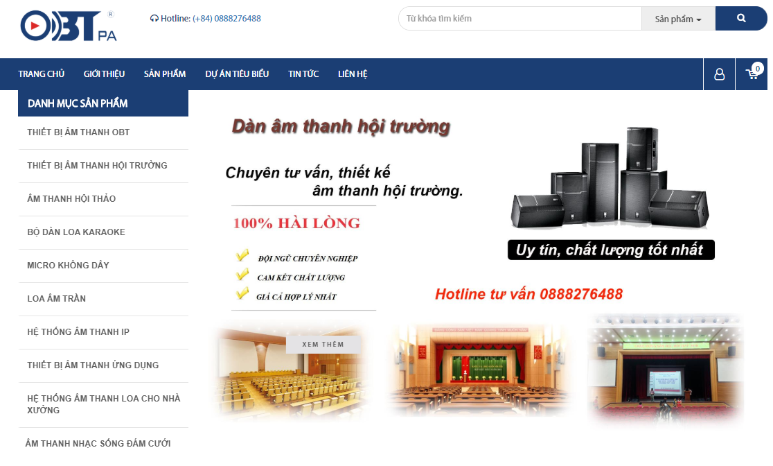 AHK Viet Nam phan phoi thiet bi am thanh OBT
