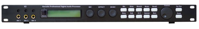 Vang số OBT X6 là thiết bị xử lý trong âm thanh karaoke