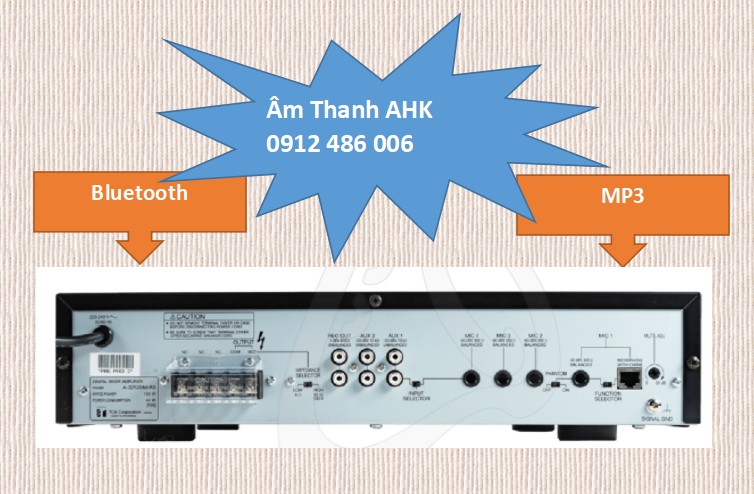 Amply lien mixer Toa A-3248DM AS 1