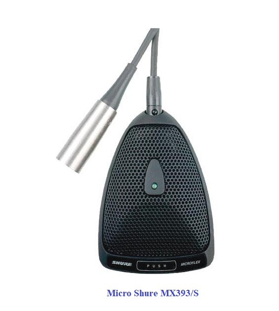 Micro Shure MX393-S
