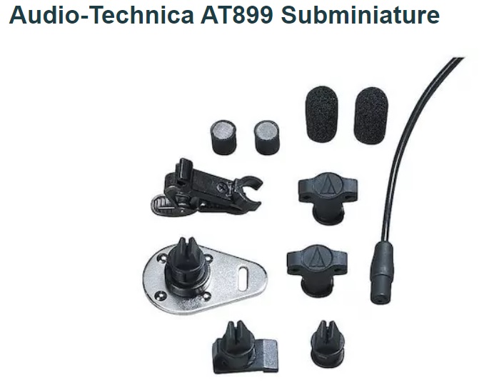 Audio-Technica AT899 Subminiature