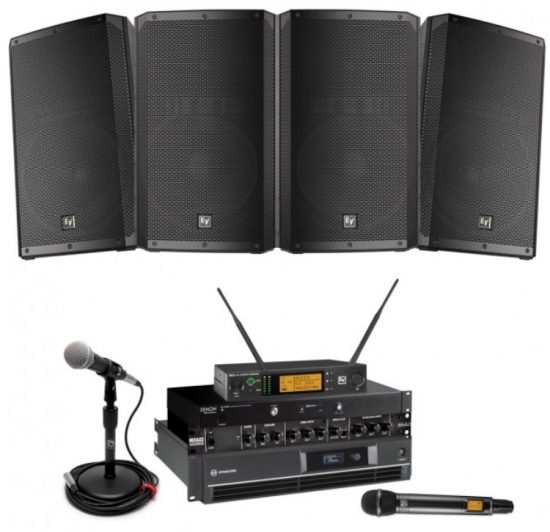 Dàn karaoke có cục đẩy
