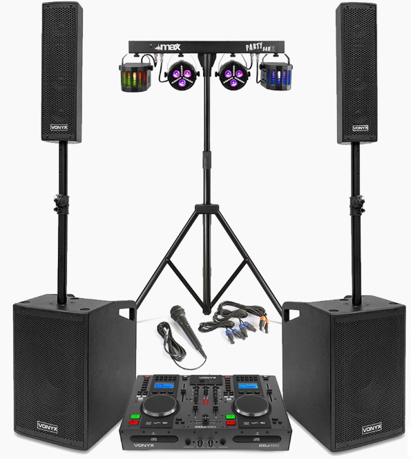 Hệ thống âm thanh DJ nhỏ giá 35 triệu