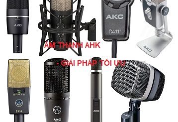 Micro thu âm nhạc cụ AKG