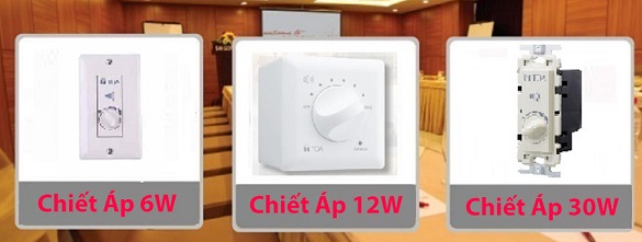 Các loại Chiết áp loa âm trần