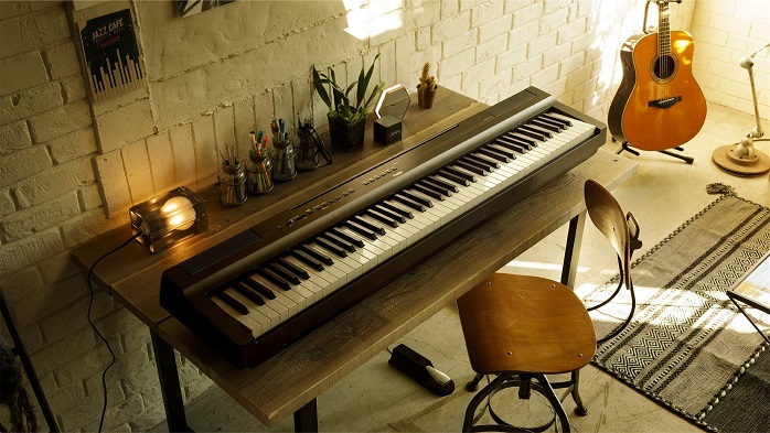 Đàn piano điện Yamaha P-125 thiết kế sang trọng