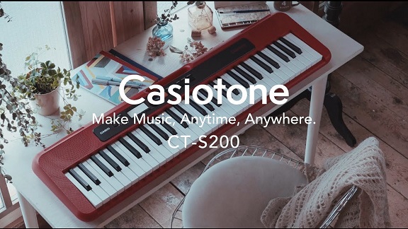 Hướng dẫn sử dụng Đàn Organ Casio Casiotone CT-S200