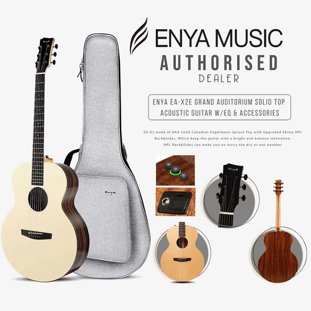 Đàn Guitar có loa Enya EA- X2 EQ cao cấp