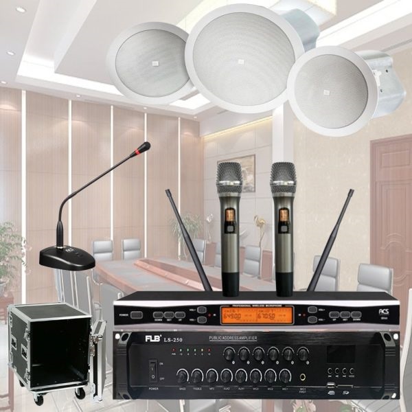 Cấu hình loa âm trần JBL cho hệ thống âm thanh phòng họp