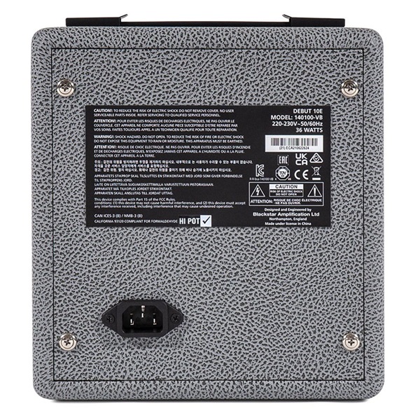 Mặt sau Amply guitar điện Blackstar Debut 10E