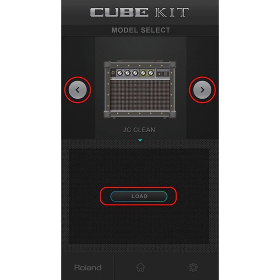 Amply guitar Roland Cube 10GX dễ dàng tùy chỉnh