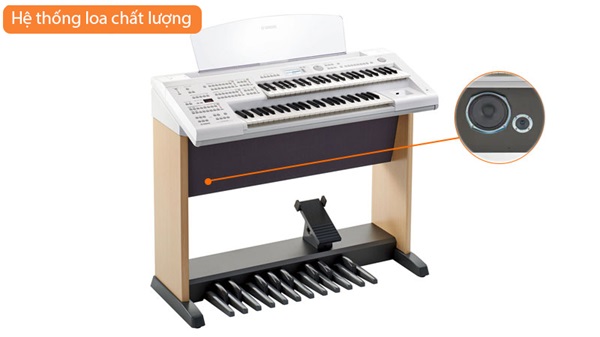 Đàn 3 tầng Electone Yamaha ELB-02 tích hợp loa