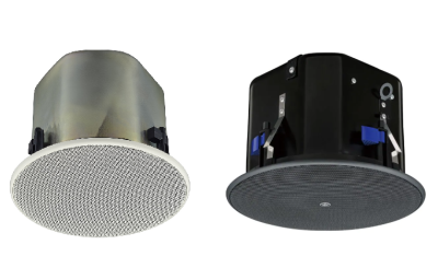 So sánh loa âm trần Toa F2322C và Yamaha VXC6