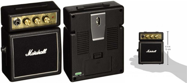 Amply Guitar điện Marshall MS-2 thiết kế gọn nhẹ