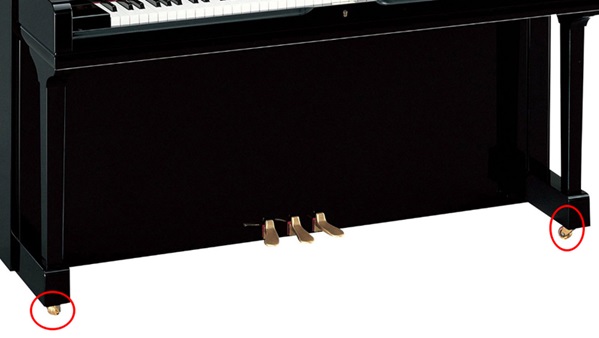 Đàn Piano cơ Upright Yamaha U3 dễ dàng di chuyển