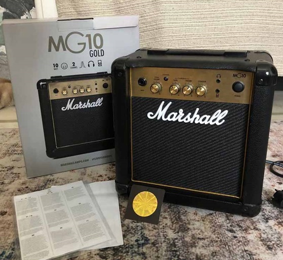 Amply guitar Marshall MG10
