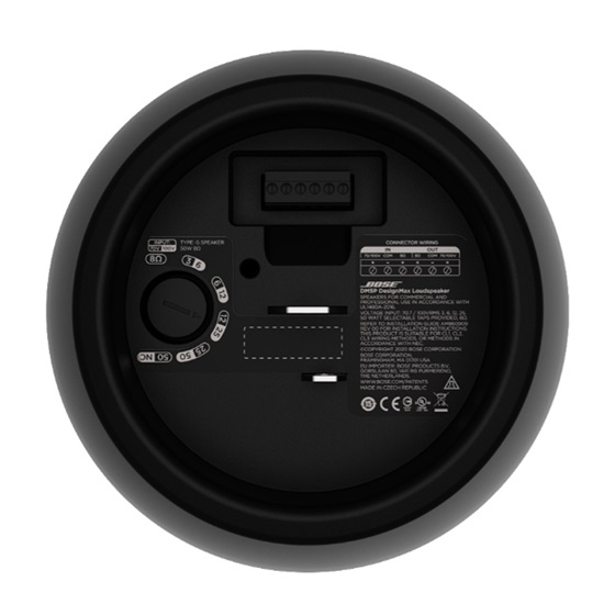 Loa âm trần Bose Designmax DM5P hiện đại