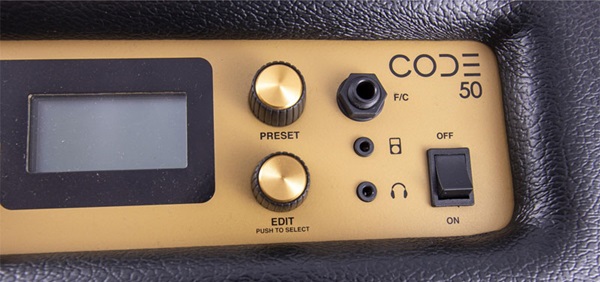 Cổng kết nối Amplifier Marshall Code 50