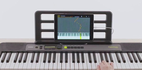 Đàn Organ Casio Casiotone LK-S250 hiện đại