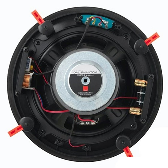 Loa âm trần Dali Phantom E-60 dễ dàng lắp đặt