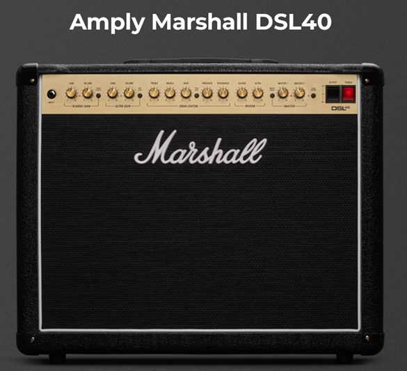 Amplifier guitar Marshall DSL40