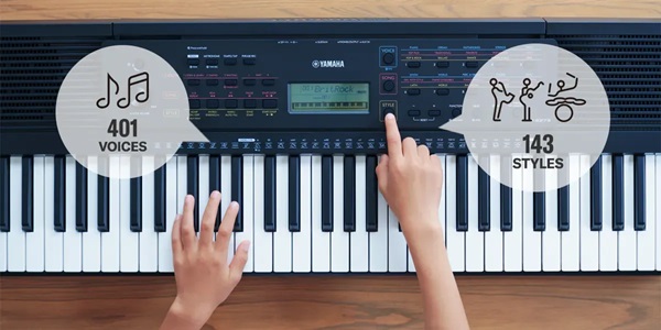 Đàn organ Yamaha PSR-E273 âm thanh phong phú
