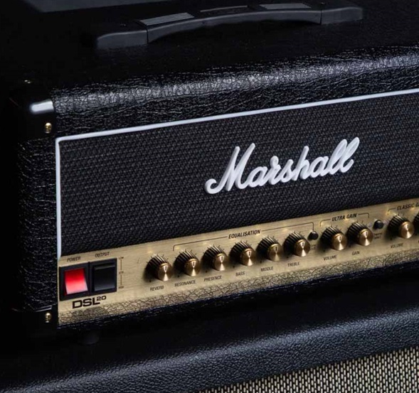 Amply guitar Marshall DSL20 HEAD hiện đại