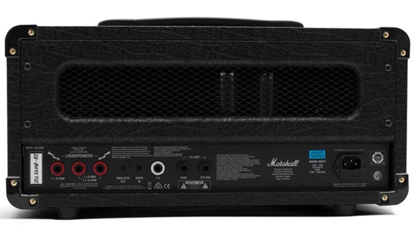 Mặt sau Amply guitar Marshall DSL20 HEAD