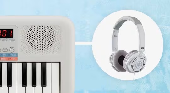 Đàn Organ mini Yamaha PSS-E30 kết nối tai nghe