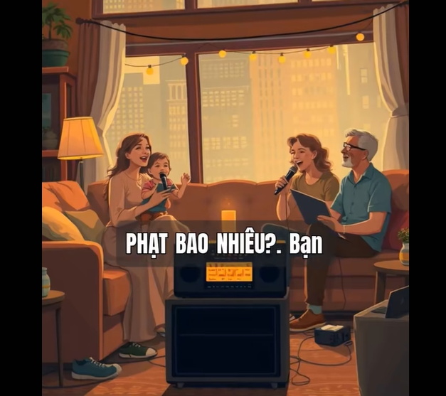 Mở loa lớn bị phạt bao nhiêu