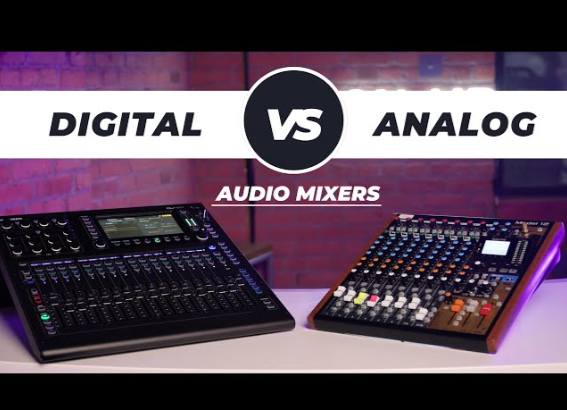 Nên chọn mixer số hay mixer cơ
